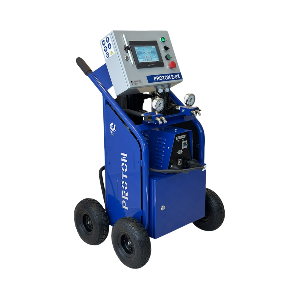 PROTON E-8X — установка для напыления ППУ и полимочевины