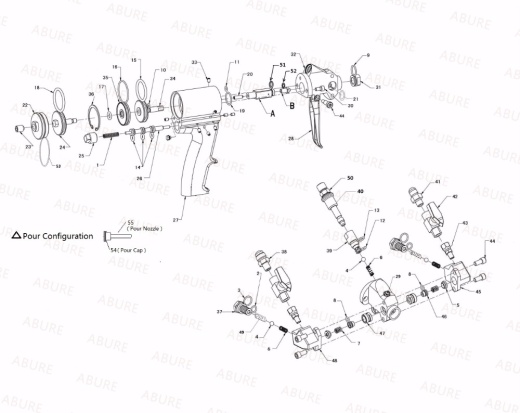 AP2 Пистолет высокого давления